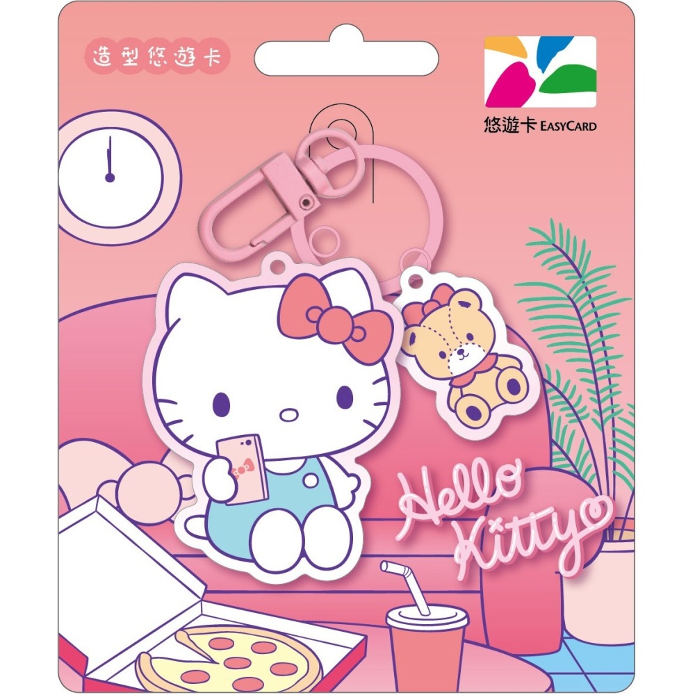 【凱蒂】HELLO KITTY悠遊卡 三麗鷗悠遊卡 造型氣球|好朋友日常(兩張合售)-細節圖2