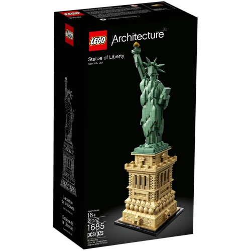 【磚心快樂】樂高LEGO 21042 Statue of Liberty 自由女神