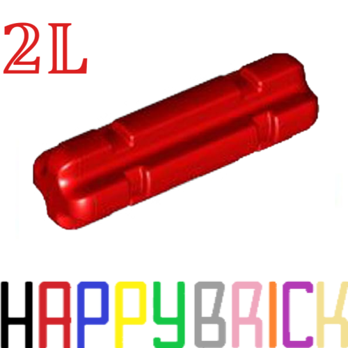 【磚心快樂】樂高LEGO 32062 紅色 Technic Axle 科技 十字軸 3206226 4109810