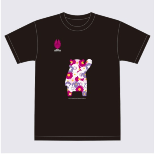 (預購)日本代購 再春館製藥所 熊本熊花朵剪影T恤 熊本熊羽球服 JP 日本境內版