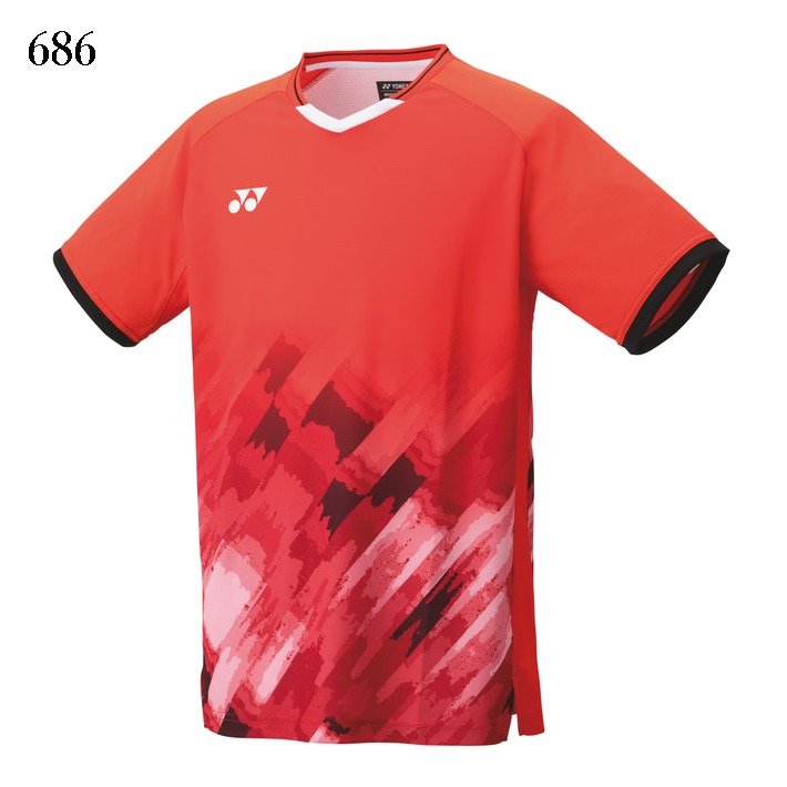 (預購)日本代購 YONEX 2024FW 10581 男用 羽球服 短袖 比賽服 選手服 JP 日本境內版-細節圖5