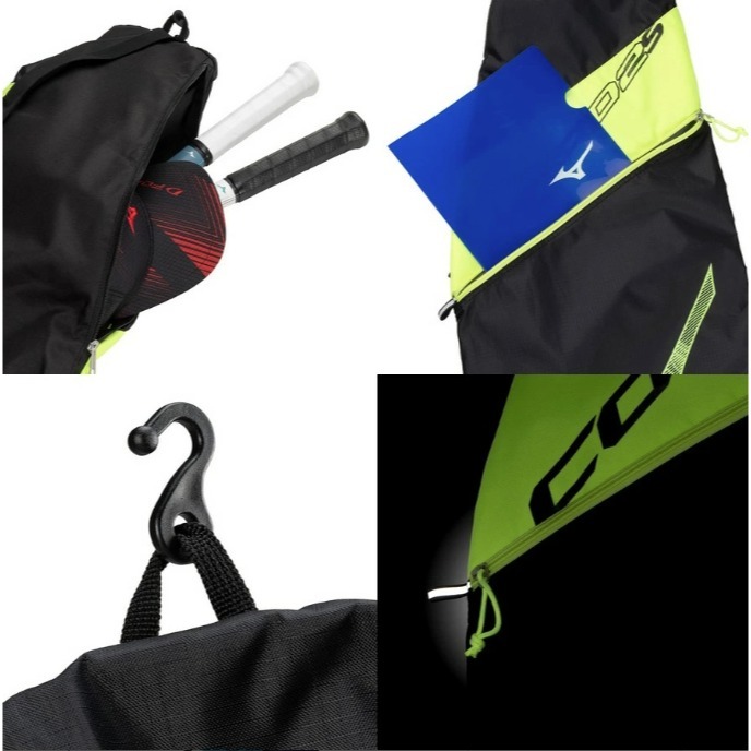 (預購)日本代購 MIZUNO 24SS 63JDB003 羽球包 羽球背包 網球背包 球拍背包日本境內版-細節圖7