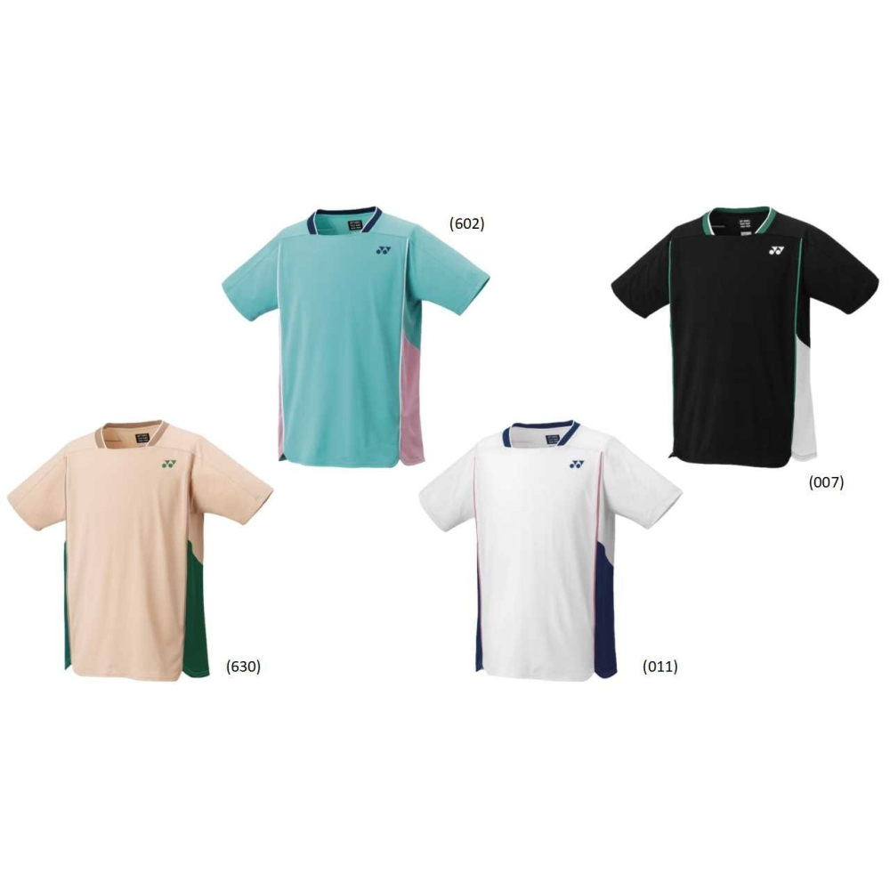 (預購)日本代購 YONEX 2025SS 10627 羽球服 短袖 比賽服 選手服 男用 日本境內版-細節圖2