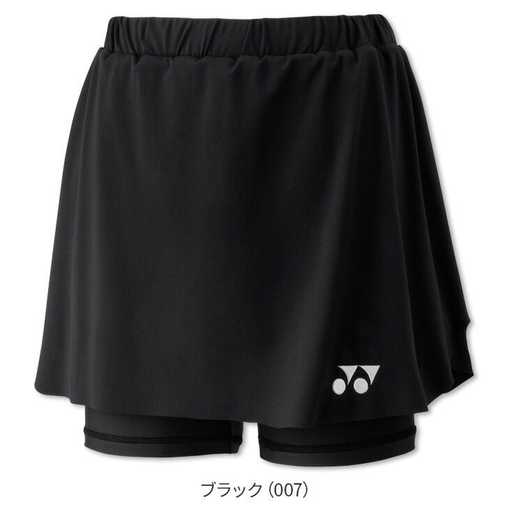 (預購)日本代購 YONEX 2025SS 26181 羽球裙 運動短褲裙 網球褲裙 比賽裙日本境內(內有褲)-規格圖10