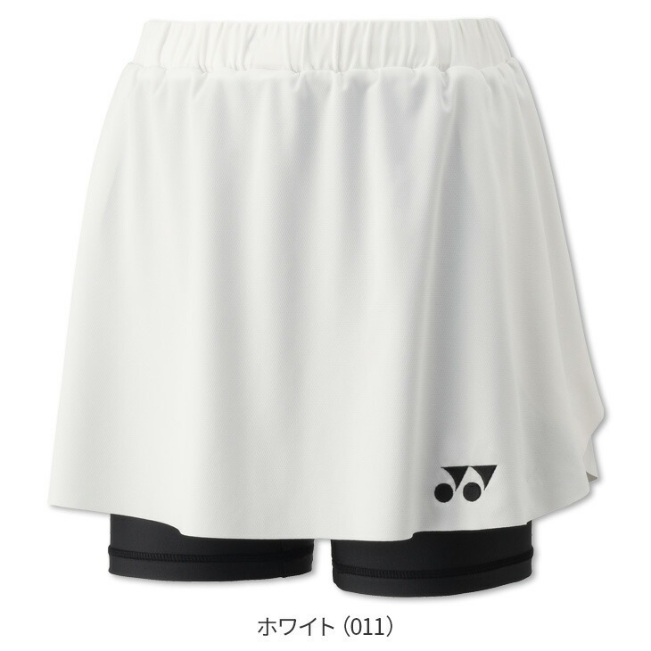 (預購)日本代購 YONEX 2025SS 26181 羽球裙 運動短褲裙 網球褲裙 比賽裙日本境內(內有褲)-規格圖10