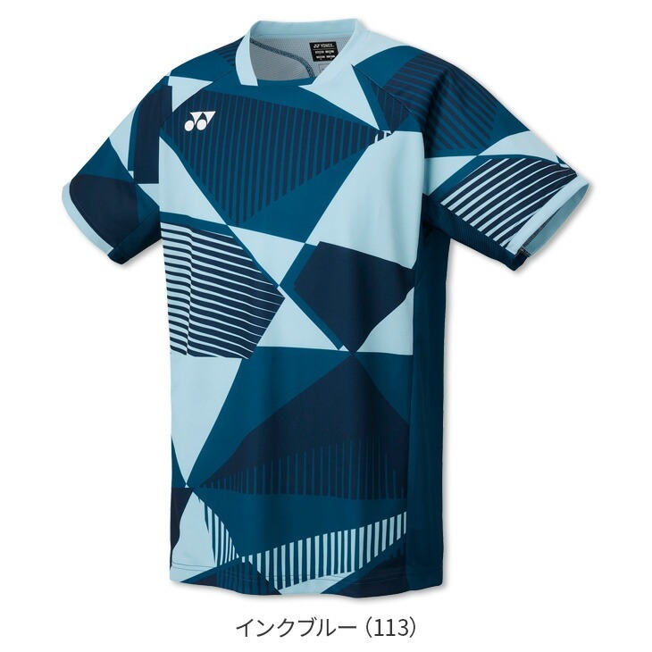(預購)日本代購 YONEX 2025SS 10635 羽球服 短袖 比賽服 選手服 網球服 男用 日本境內-規格圖7