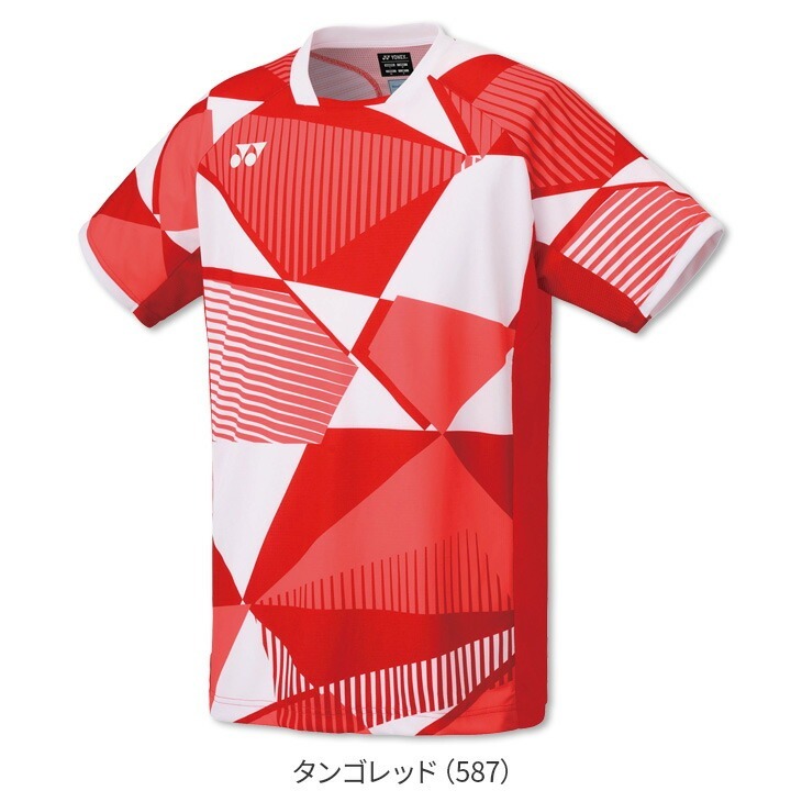 (預購)日本代購 YONEX 2025SS 10635 羽球服 短袖 比賽服 選手服 網球服 男用 日本境內-規格圖7