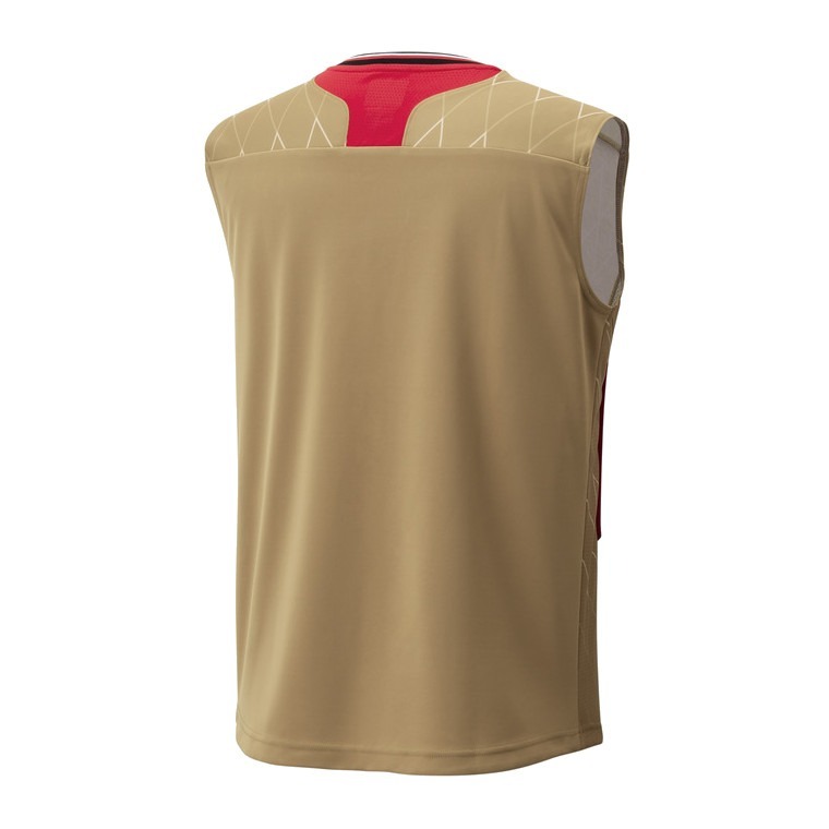 (預購)日本代購 YONEX 2025SS 10699 羽球服 無袖 比賽服 選手服 男用 日本境內 日本隊服-細節圖4