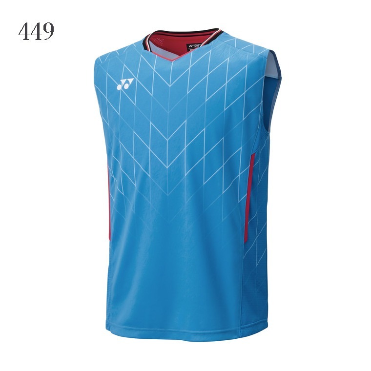 (預購)日本代購 YONEX 2025SS 10699 羽球服 無袖 比賽服 選手服 男用 日本境內 日本隊服-規格圖6