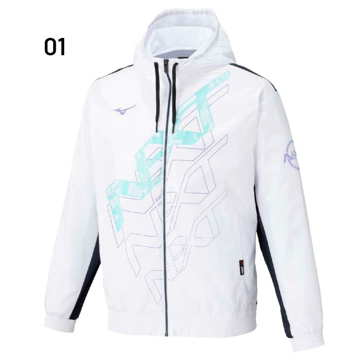 (預購)日本代購 Mizuno 2025 N-XT 32JEC220 訓練外套 網球外套 應援服日本境內版-細節圖2
