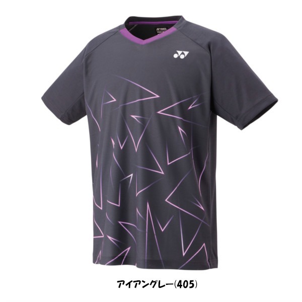 (預購)日本代購 YONEX 2025SS 10673 羽球服 短袖 比賽服 選手服 男用 日本境內版 合身款 UNI-規格圖5