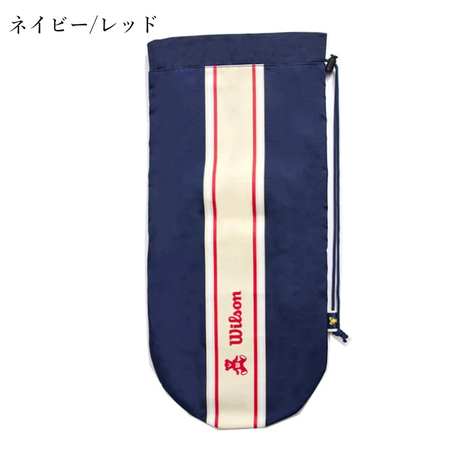 (預購)日本代購 Wilson Bear WR804930 網球拍套 網球拍袋 日本境內版 (網球拍用)-規格圖6