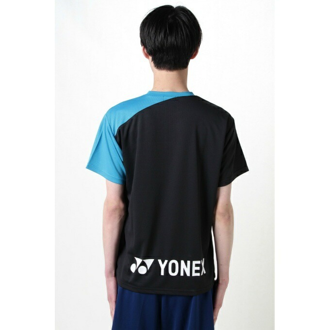 (預購)日本代購 YONEX  RWHI2201 羽球服 網球服 童裝 不對稱短袖 排汗衣 JP版 日本境內版 男用限量-細節圖3