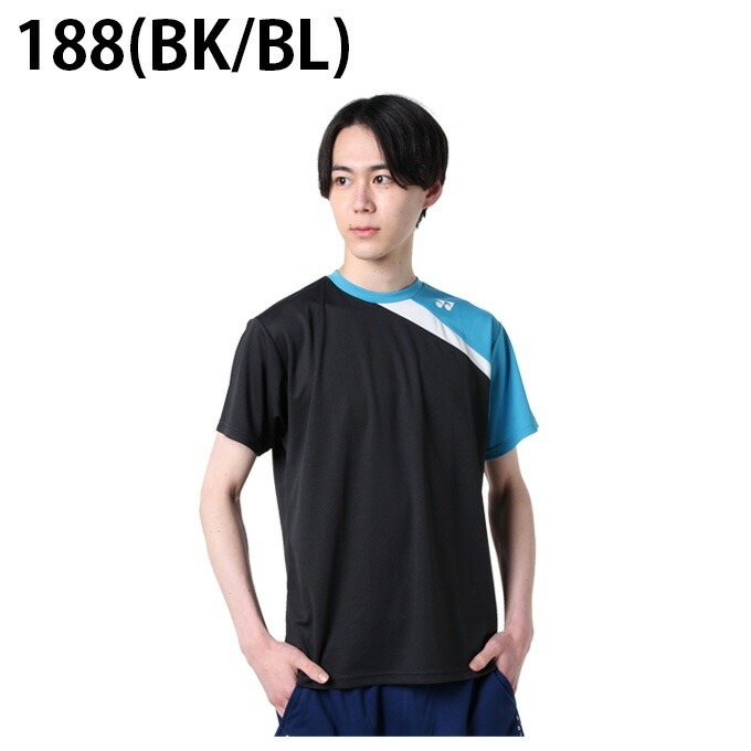 (預購)日本代購 YONEX  RWHI2201 羽球服 網球服 童裝 不對稱短袖 排汗衣 JP版 日本境內版 男用限量-規格圖4