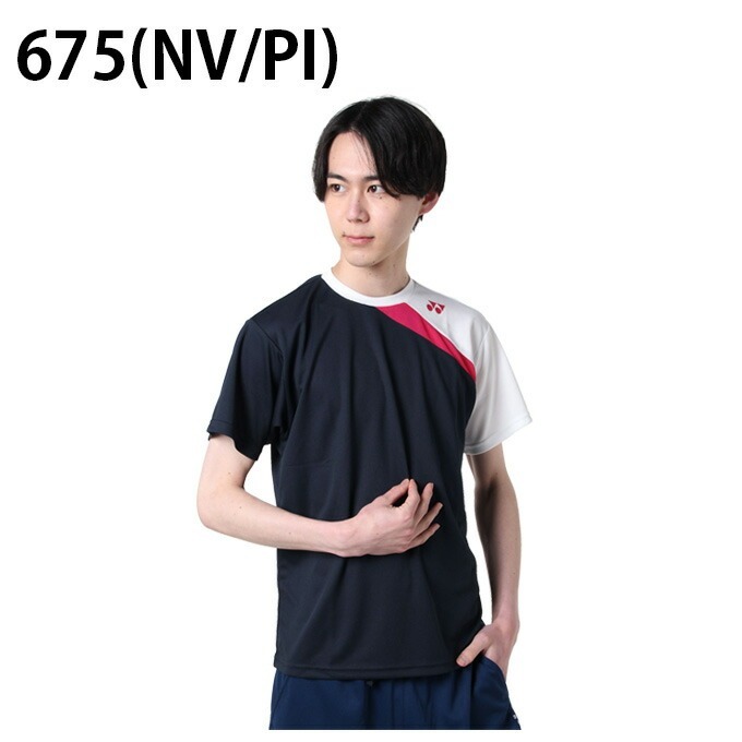 (預購)日本代購 YONEX  RWHI2201 羽球服 網球服 童裝 不對稱短袖 排汗衣 JP版 日本境內版 男用限量-規格圖4