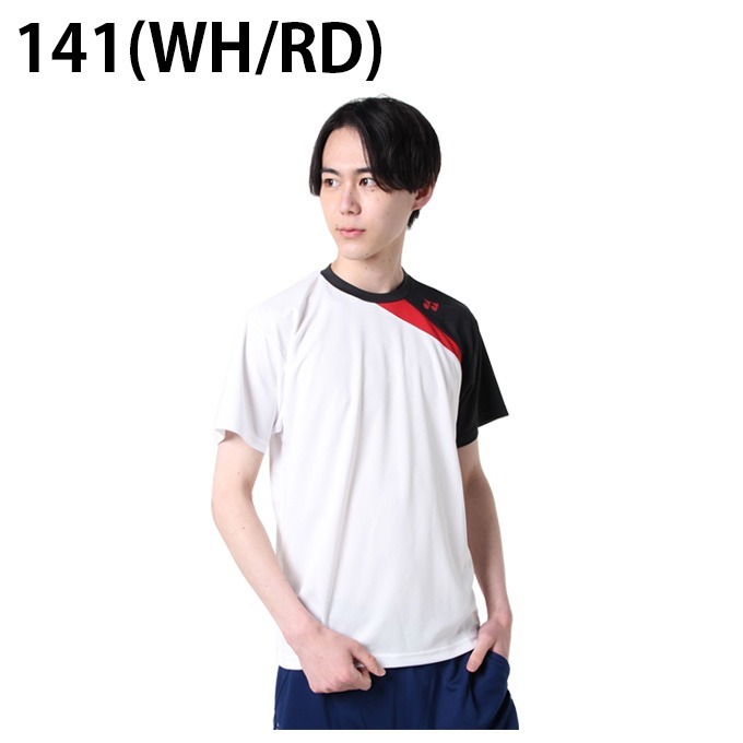 (預購)日本代購 YONEX  RWHI2201 羽球服 網球服 童裝 不對稱短袖 排汗衣 JP版 日本境內版 男用限量-規格圖4