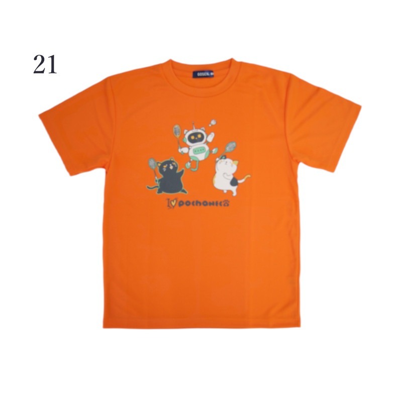 (預購)日本代購 GOSEN 2025AW NPT66 PochaNeko 貓咪 羽球服 網球服 排汗衣 日本境內版-規格圖6