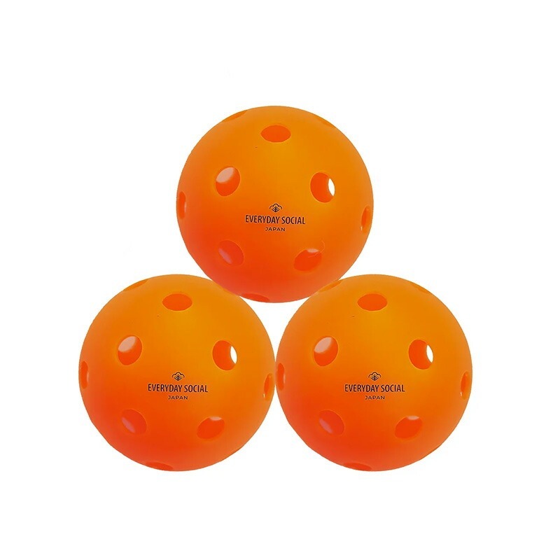 (預購)日本代購 EVERYDAY SOCIAL 匹克球 室內匹克球 26孔 3個裝 日本境內版-細節圖2