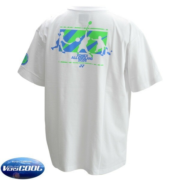 (預購)日本代購 YONEX 2026 YOB26001 2026全英公開賽紀念服 T恤 大會服 應援服 日本境內版-細節圖4