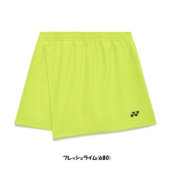 (預購)日本代購 YONEX 2026 25118 羽球裙 羽球裙 網球裙 褲裙 運動裙 比賽褲裙 日本境內版-規格圖7