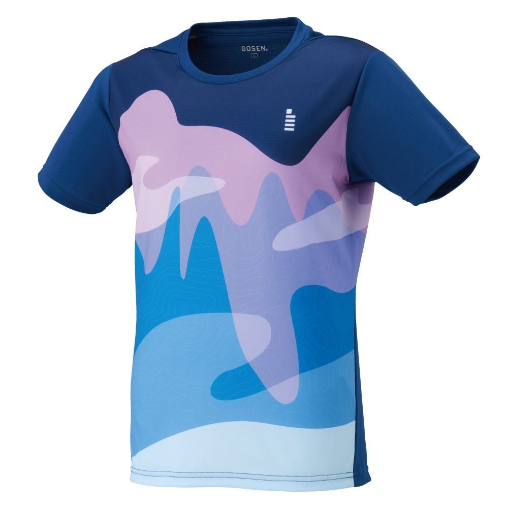 (預購)日本代購 GOSEN 2026 T2615 羽球服 網球服 軟式網球服 女用 排汗衣 比賽服 日本境內版-細節圖2