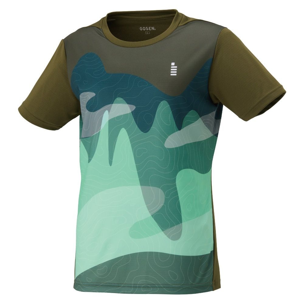 (預購)日本代購 GOSEN 2026 T2615 羽球服 網球服 軟式網球服 女用 排汗衣 比賽服 日本境內版-規格圖5