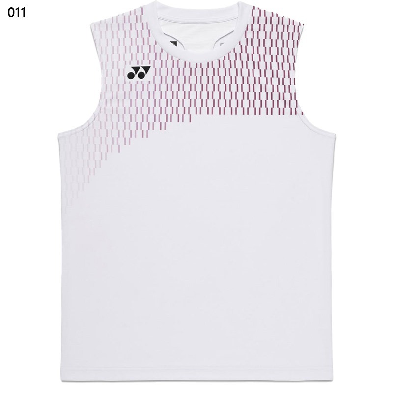 (預購)日本代購 YONEX 2026 10715 男用 羽球服 無袖 比賽服 選手服 修身款 日本境內版-細節圖3