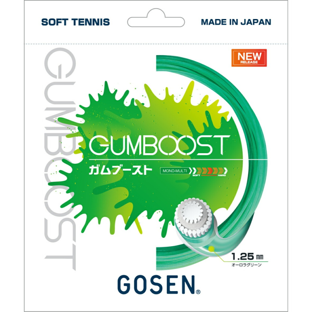 (預購)日本代購 GOSEN SSGB11 軟網球線 GUMBOOST 軟式網球線 日本境內版-細節圖6