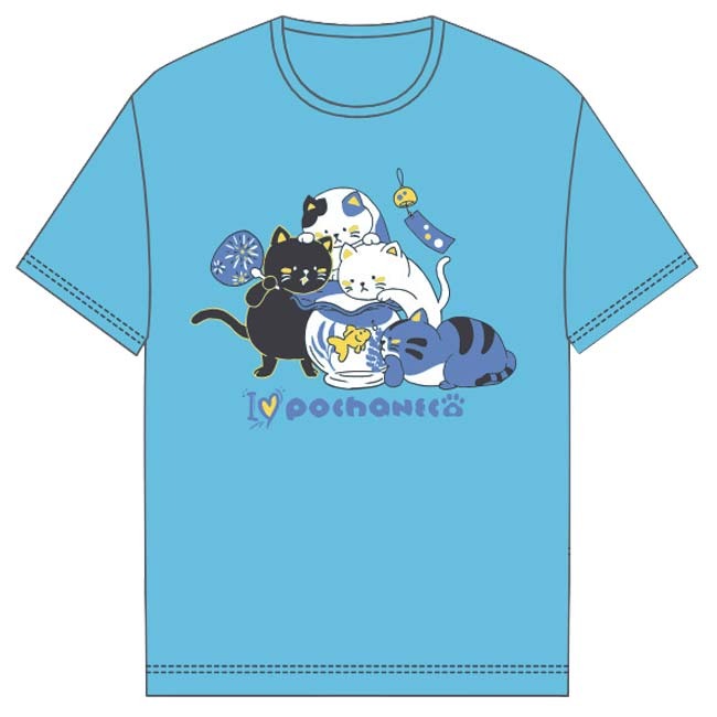 (預購)日本代購 2026 GOSEN NT2602 POCHANECO 羽球服 網球服 排汗杉 貓咪金魚 日本境內版-細節圖3