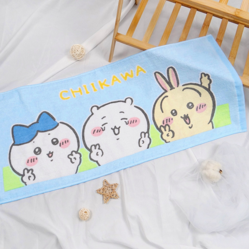 😉吉伊卡哇浴巾 毛巾 童巾 台灣製造正版授權 100%棉 小可愛 烏薩奇 小八貓-細節圖5