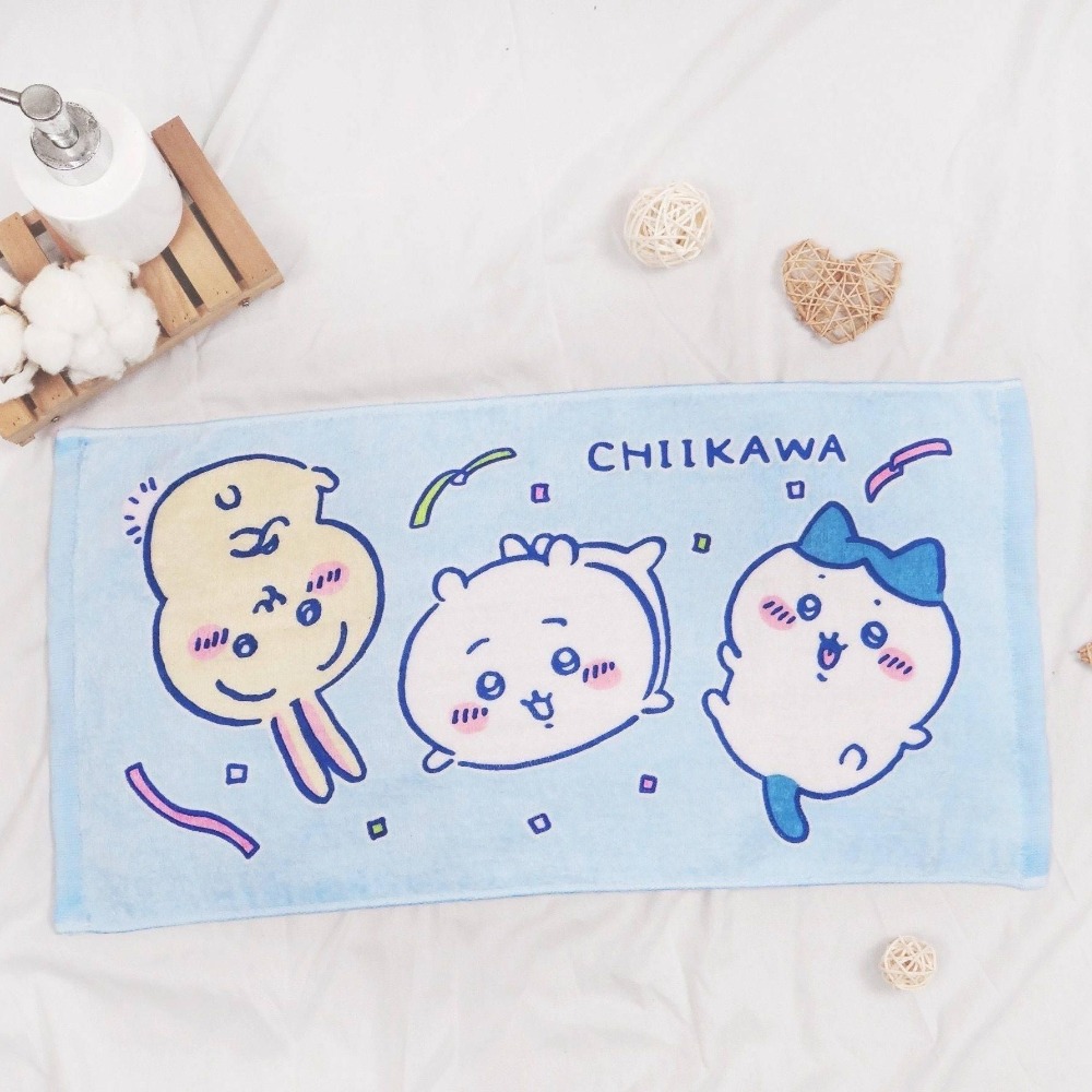 😉吉伊卡哇浴巾 毛巾 童巾 台灣製造正版授權 100%棉 小可愛 烏薩奇 小八貓-規格圖5