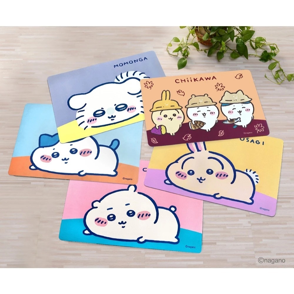 😉吉伊卡哇軟式吸水地墊40x60cm 正版授權 止滑地墊 軟式吸水地墊 大滑鼠墊 吉伊卡哇桌墊 烏薩奇 小桃-細節圖3