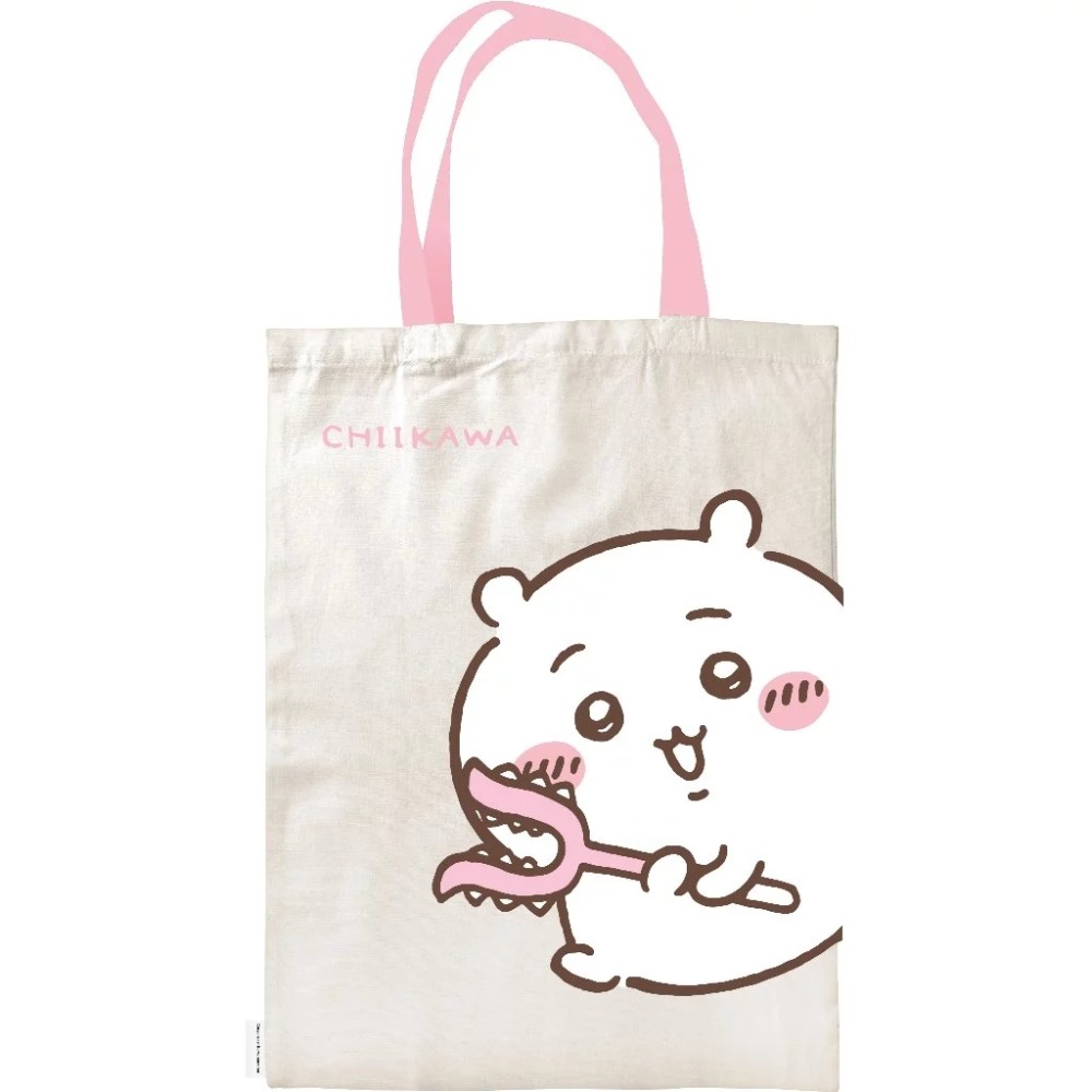 😉吉伊卡哇可愛帆布袋 正版授權 肩背帆布袋 卡通購物袋 環保袋 手提袋 托特包 小桃 烏薩奇 小八貓 小可愛-規格圖9