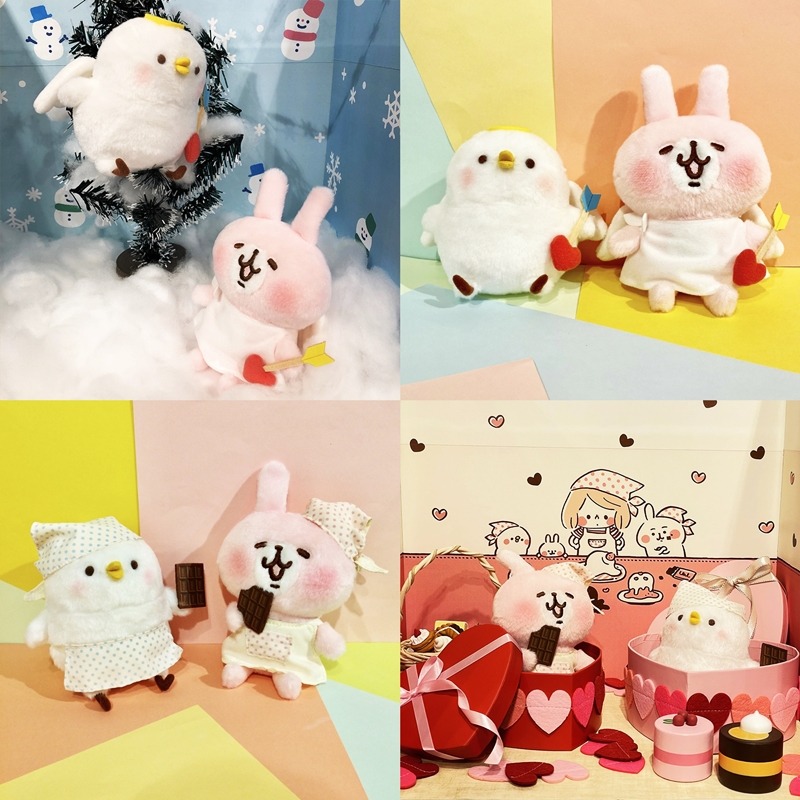 😉卡娜赫拉日本娃娃 倉鼠熊貓猴子萬聖骷髏青蛙雨衣帽T愛麗絲企鵝聖誕圍巾貓咪莓果草莓長尾山雀布偶貓樹懶豬豬貴賓狗蛇年-細節圖3