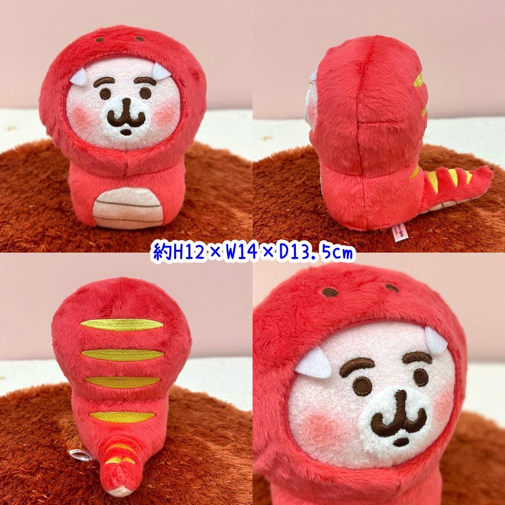 😉卡娜赫拉日本娃娃 倉鼠熊貓猴子萬聖骷髏青蛙雨衣帽T愛麗絲企鵝聖誕圍巾貓咪莓果草莓長尾山雀布偶貓樹懶豬豬貴賓狗蛇年-規格圖7