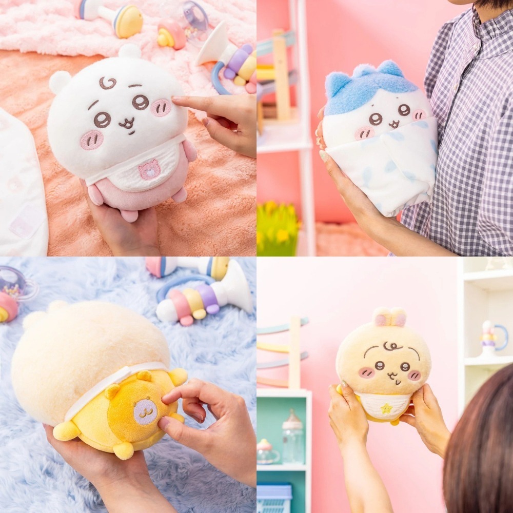 😉日本吉伊卡哇BABY系列吊飾娃 高麗菜烏薩奇 寶寶S娃 小八貓 小可愛 小桃 古本屋 獺師 栗子饅頭 玩偶-細節圖6