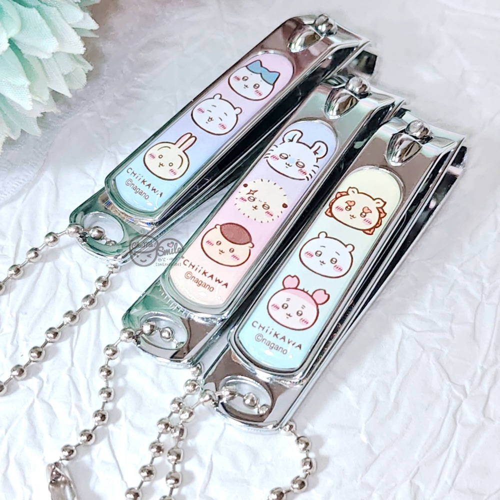 😉吉伊卡哇可愛指甲剪 正版授權 隨身指甲剪 迷你指甲剪 小可愛 烏薩奇 小八貓 小桃 獺師 獅薩 栗子饅頭 古本屋-細節圖2