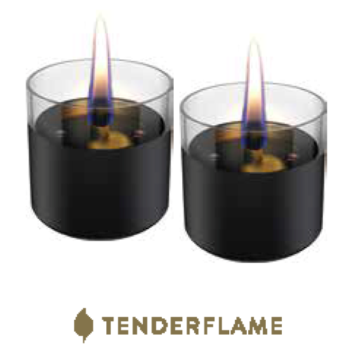 【Tenderflame品牌直營】桌上型火焰情境氣氛燈 Lilly 8 雙杯組-細節圖3