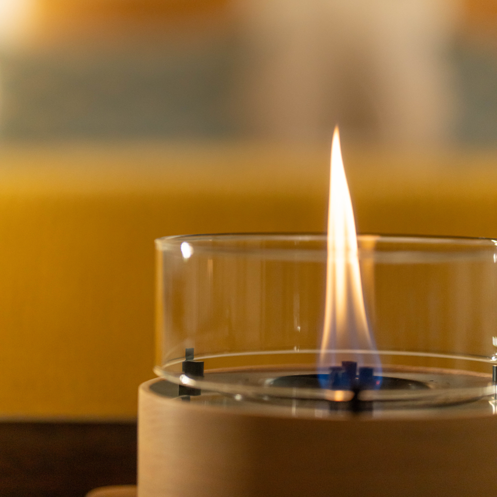 【Tenderflame品牌直營】桌上型火焰情境氣氛燈 Café 18 Oak-細節圖2
