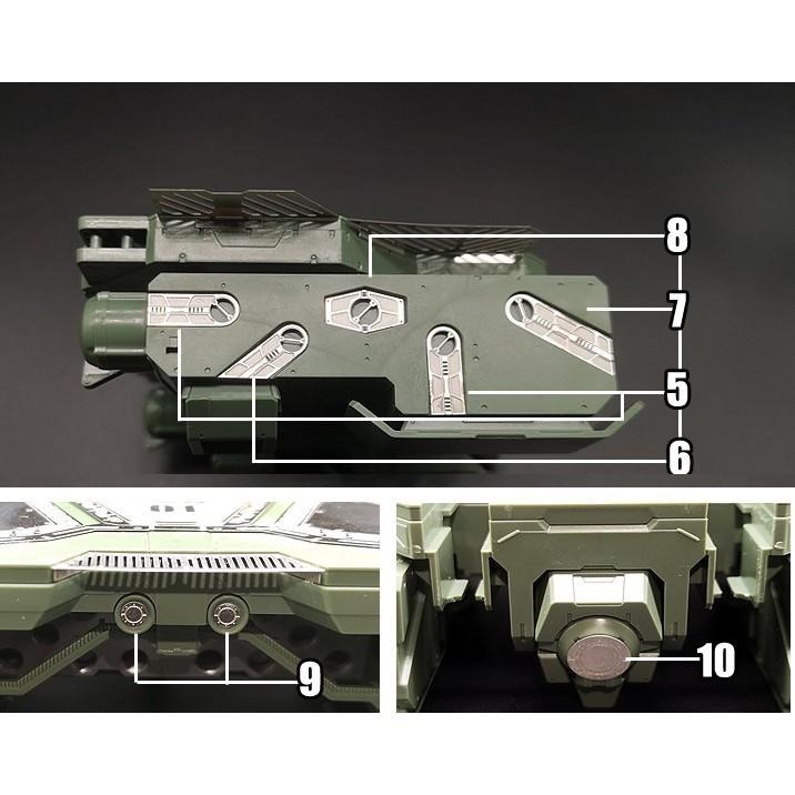 萬代RG褔音戰士初號机機體蝕刻片/細節件-細節圖4