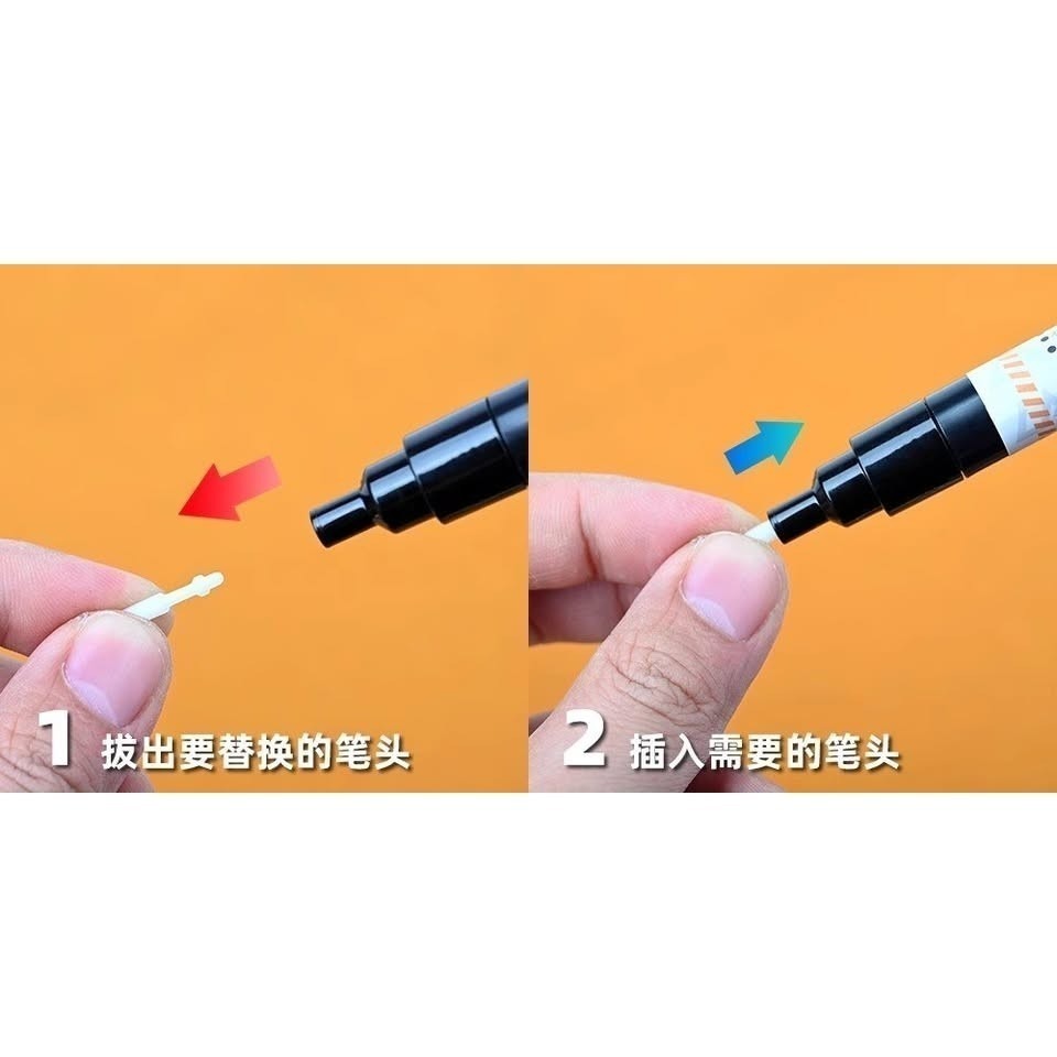 懶懶同學 第二代電鍍筆 骨架色馬克筆 消色筆-細節圖3