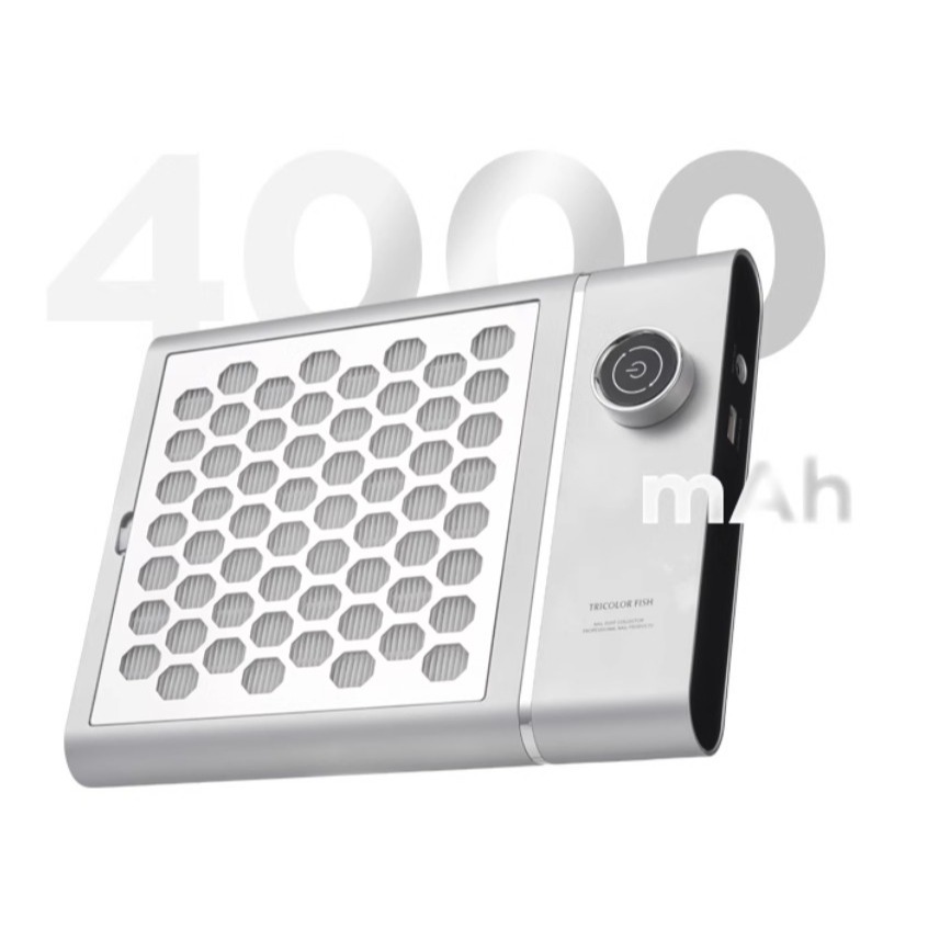 <預購>3.6cm超薄四風扇，強力桌面吸粉机 24w-細節圖4