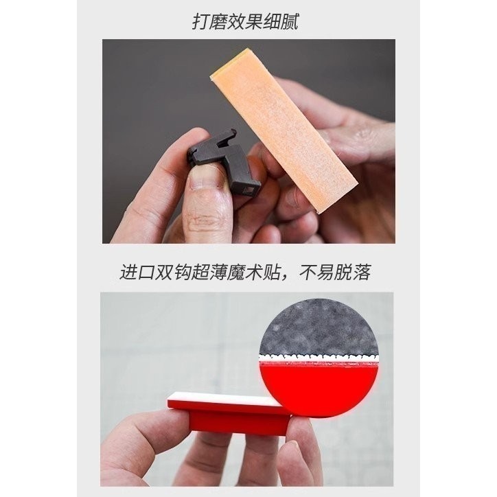 GHOST 植絨砂紙 布砂紙 及專用魔鬼氈打磨板-細節圖3