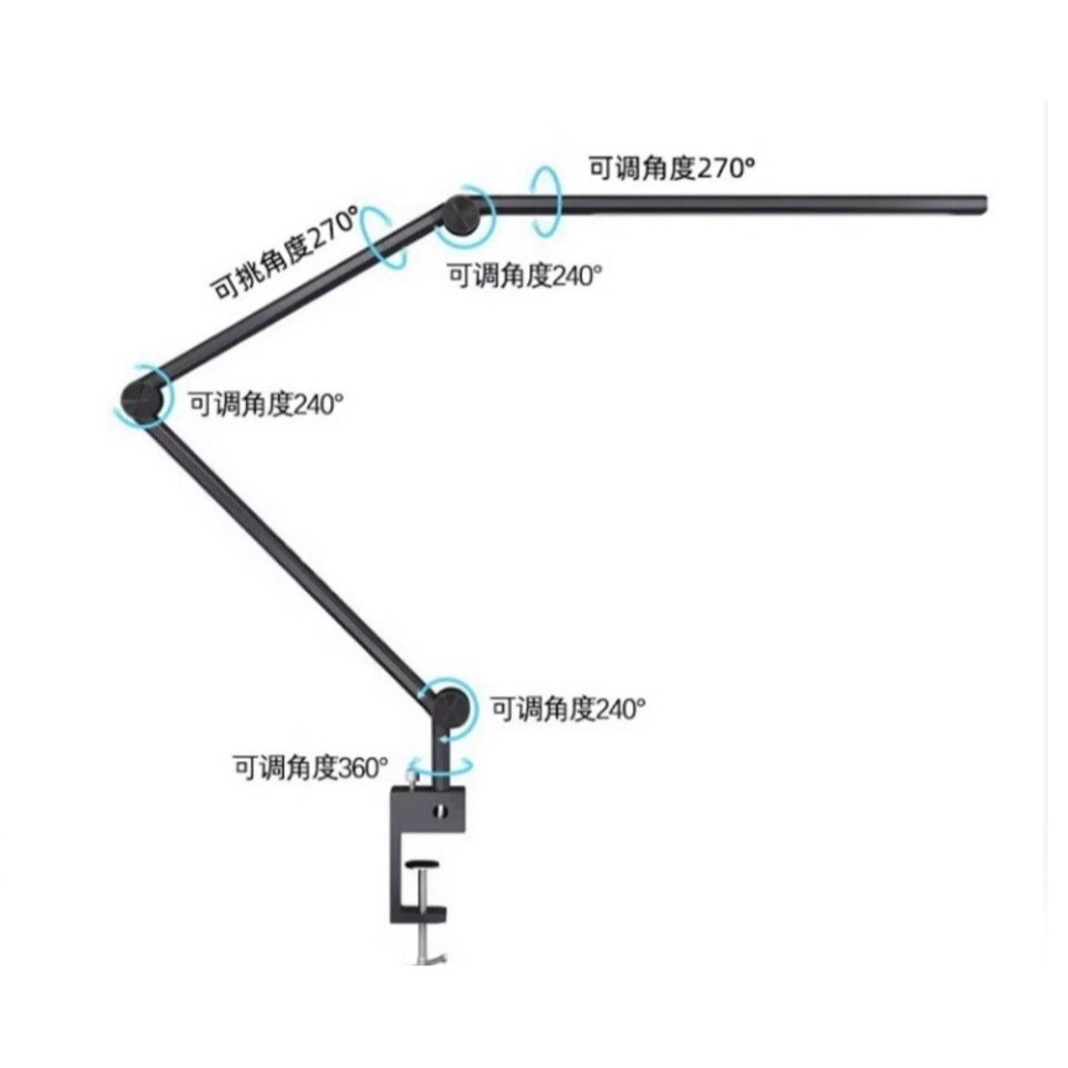 野沙模型專用REA98 色彩還原雙管無影燈-細節圖7
