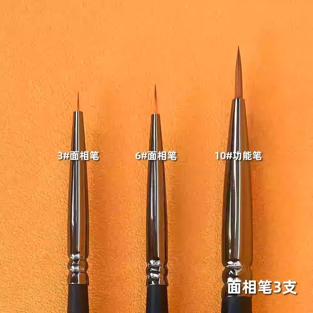 懶懶同學+百式四種模式套筆+自動洗筆机(舊化筆面相筆圓頭筆平排筆斜面筆)-細節圖9