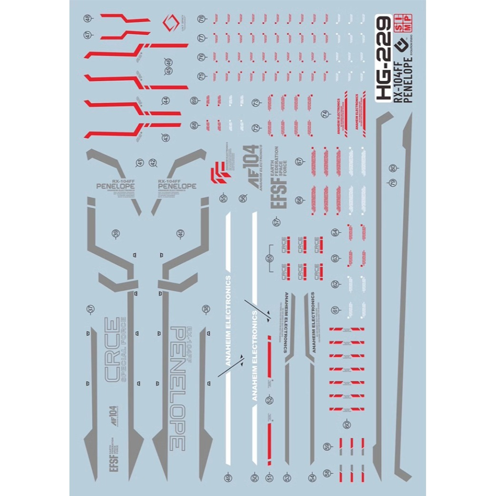 EVO HG 閃光哈薩維 柯西 大白鵝 水貼-細節圖3