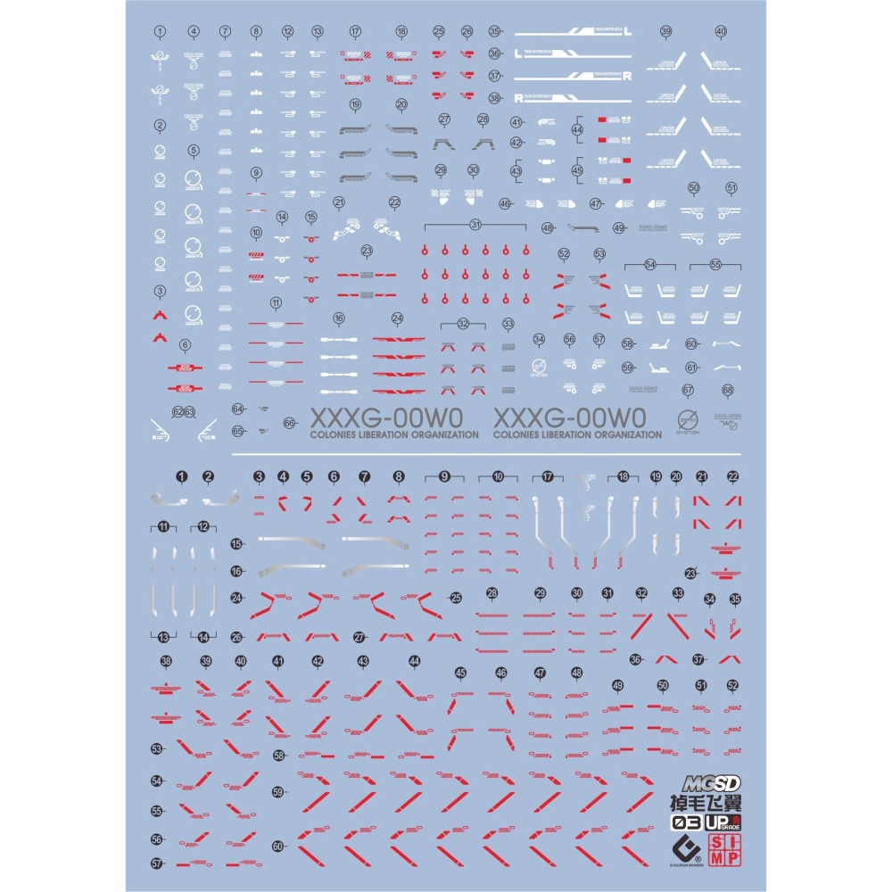 mgsd 天使/飛翼/掉毛  EVO水貼 壓克力地台 羽毛特效件-細節圖5