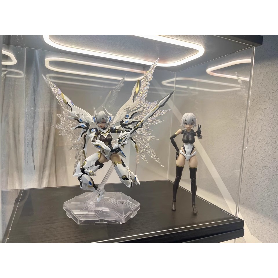 RG曉/攻擊鋼彈/RG 創鬥攻擊鋼彈緊實關節件/曉帶燈壓克力展示盒-細節圖8