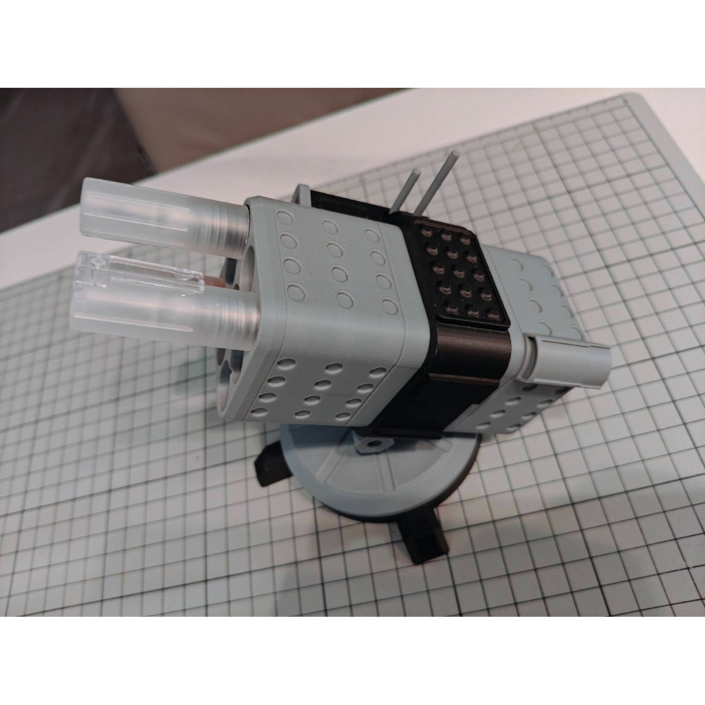 導彈筆筒<可調角度、可以轉動方向>孔徑1.5CM 適用於大小馬克筆、和刻刀桿-細節圖4