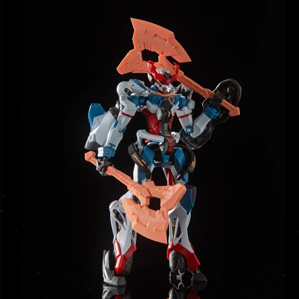 HG1/144GQuuuuuuX壓克力地台支架含背板/evo水貼/跨時之斧-規格圖5